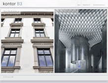 Tablet Screenshot of kontorb3.de